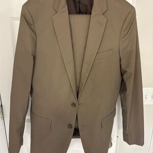 J Crew Ludlow Slim-fit suit - Brown Blazer-40 L and Pants 32W/34L